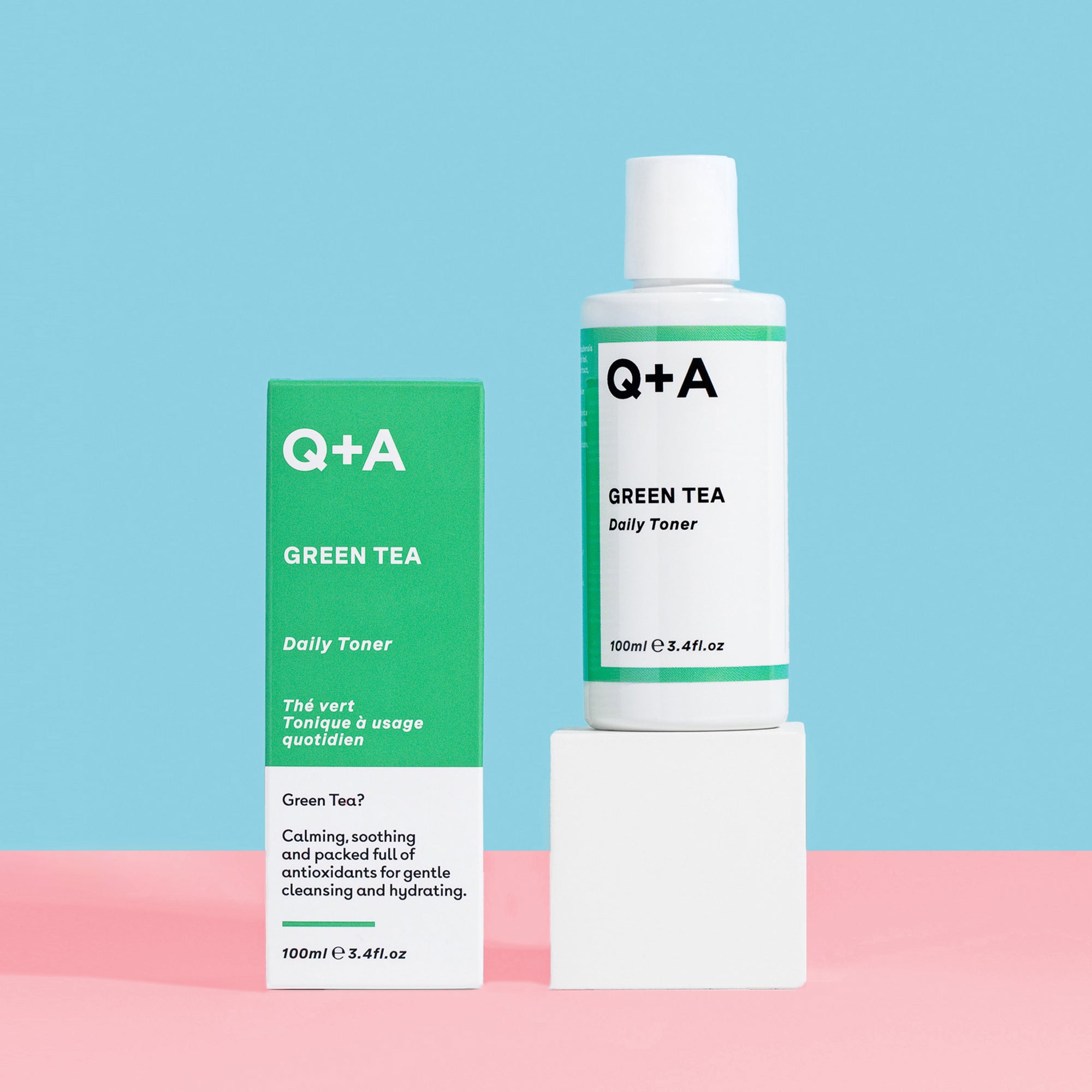 Q+A Green Tea Daily Toner