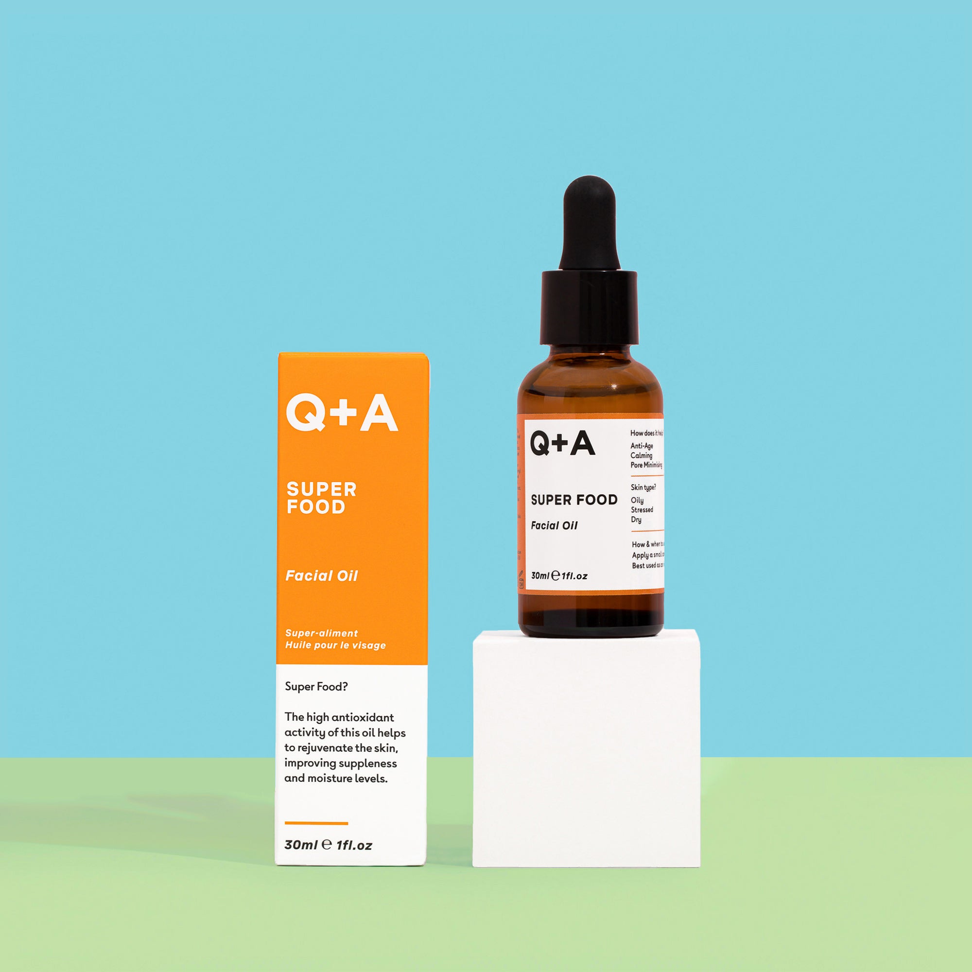 Q+A Super Food Facial Oil