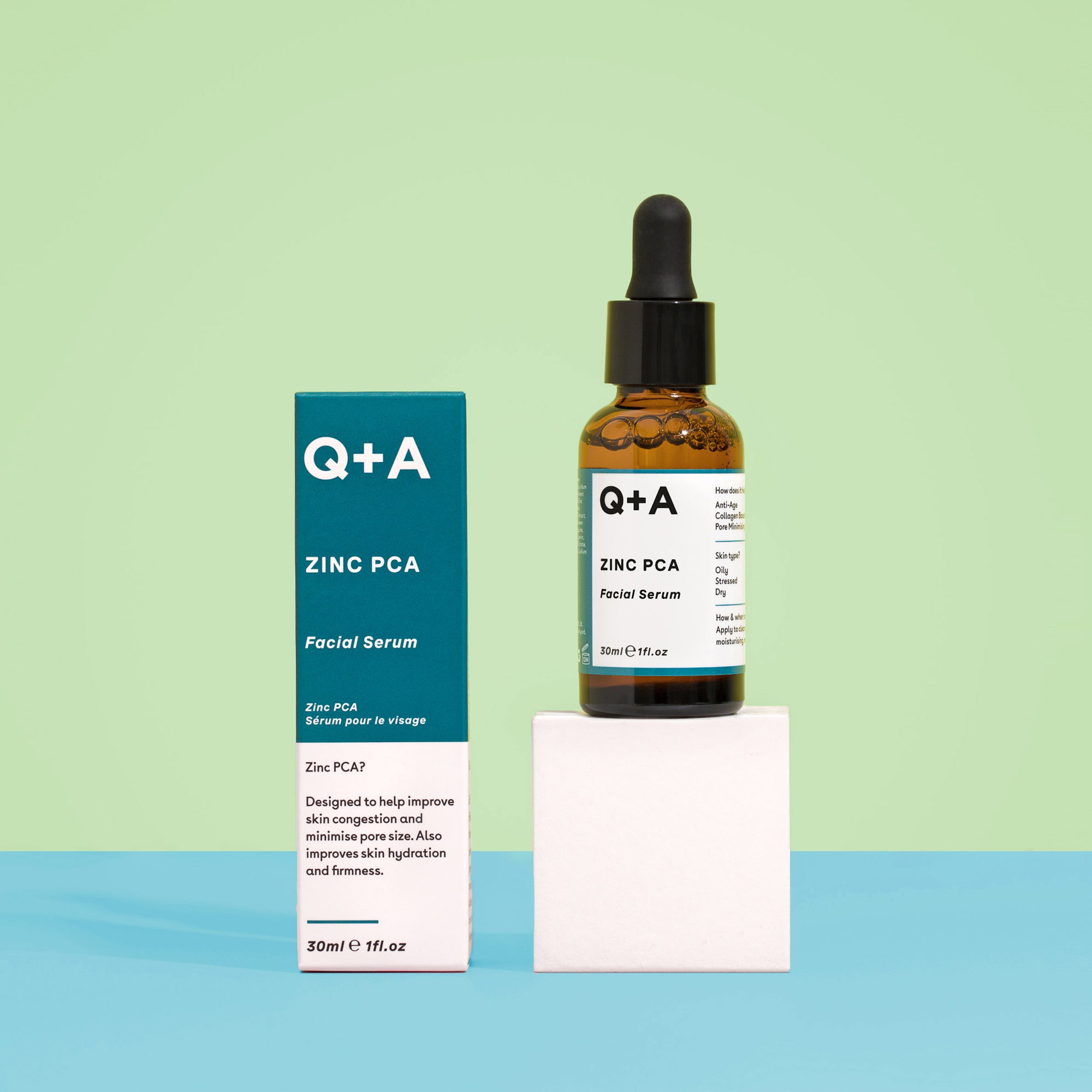 Q+A Zinc PCA Facial Serum