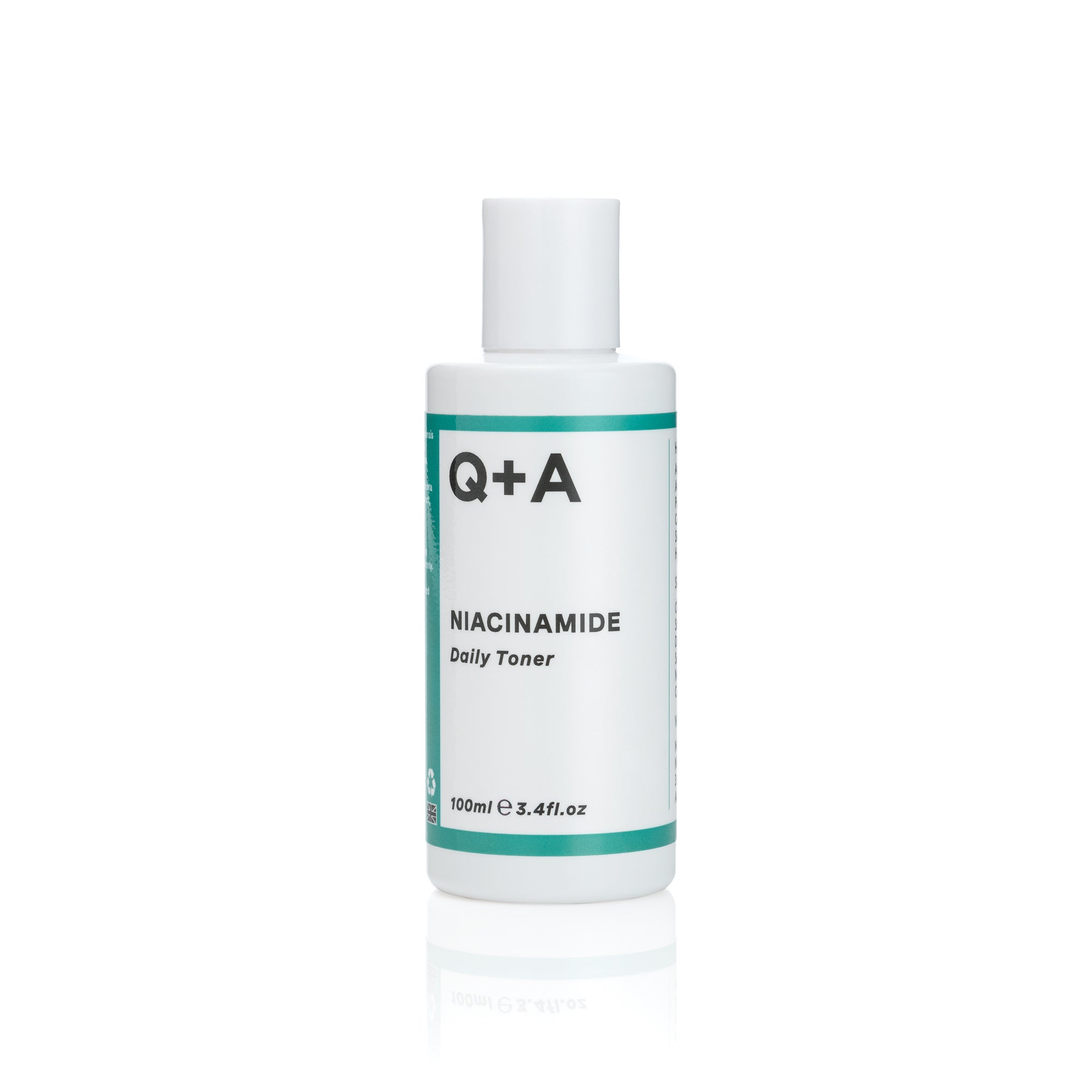 Q+A Niacinamide Daily Toner Bottle