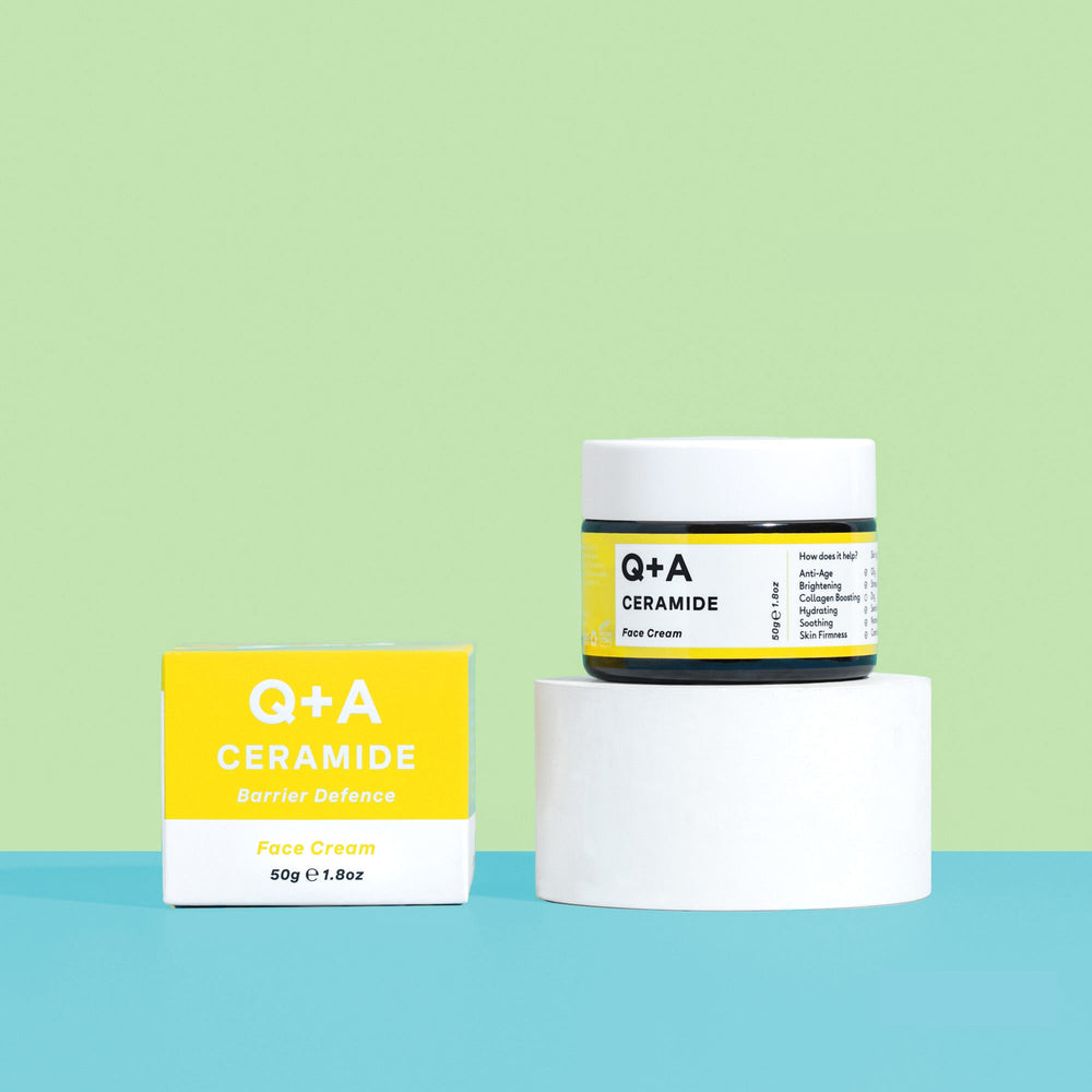 Q+A ceramide barrier defence face cream